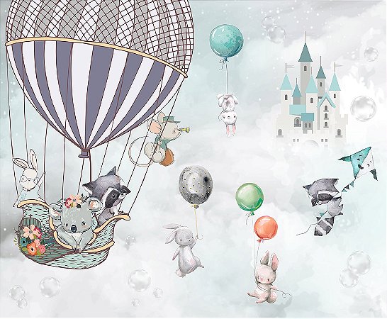 Papel de Parede Infantis - Infantil - KPINF104 - Vinílico