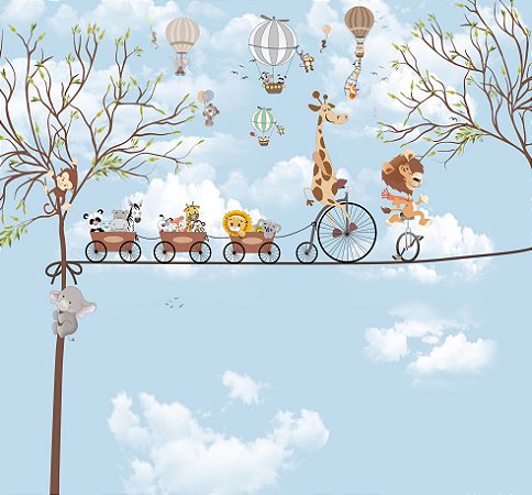 Papel de Parede Infantis - Infantil - KPINF108 - Vinílico