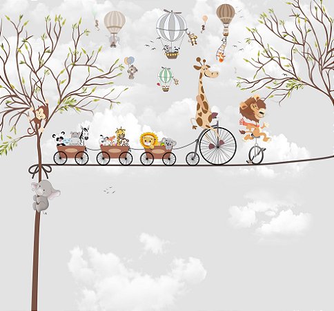 Papel de Parede Infantis - Infantil - KPINF110 - Vinílico