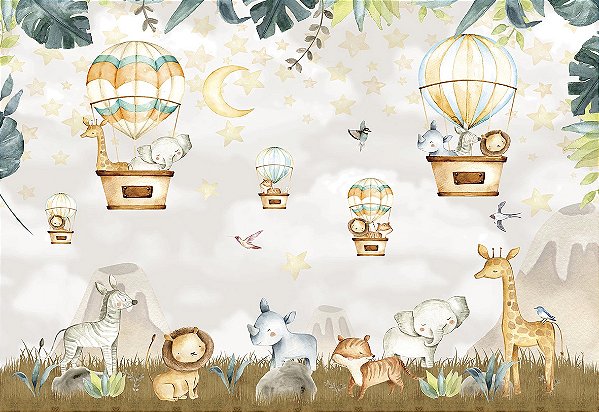 Papel de Parede Infantis - Infantil - KPINF113 - Vinílico