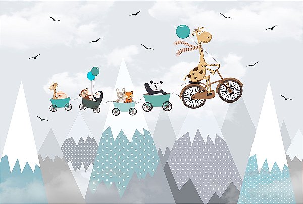 Papel de Parede Infantis - Infantil - KPINF131 - Vinílico