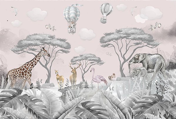 Papel de Parede Infantis - Infantil - KPINF133 - Vinílico