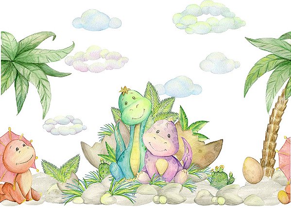 Papel de Parede Infantis - Infantil - KPINF137 - Vinílico
