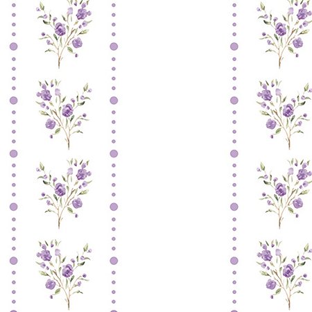 Papel de Parede Xadrezia - Folhas e Flores - XP120 - Vinílico