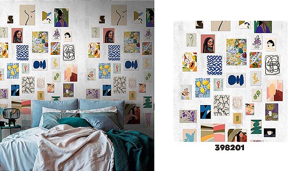 Papel de Parede The Wall 3 - Painel - 398201 - Vinílico