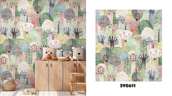 Papel de Parede The Wall 3 - Painel - 398611 - Vinílico