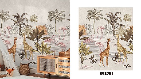 Papel de Parede The Wall 3 - Painel - 398751 - Vinílico