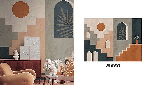 Papel de Parede The Wall 3 - Painel - 398951 - Vinílico