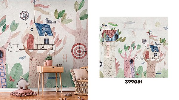 Papel de Parede The Wall 3 - Painel - 399061 - Vinílico