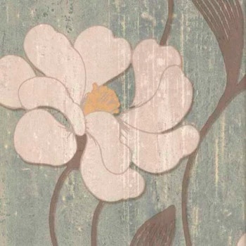 Papel de Parede Flow 2 - Folhas e Flores - 84203 - Vinílico