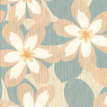 Papel de Parede Flow 2 - Folhas e Flores - 84503 - Vinílico