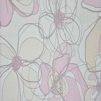 Papel de Parede Imagine 2 - Folhas e Flores - 34435 - Vinílico