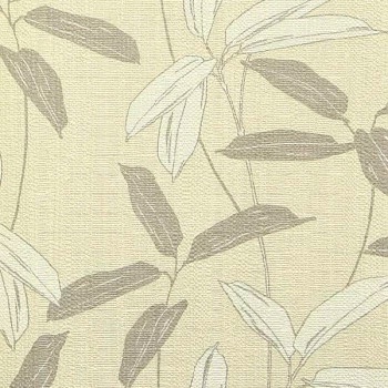 Papel de Parede Naturae - Folhas e Flores - 30474 - Vinílico