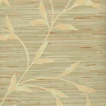 Papel de Parede Rustic Country - Folhas e Flores - PA130306 - Vinílico