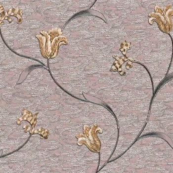 Papel de Parede Vanity - Folhas e Flores - 56226 - Vinílico
