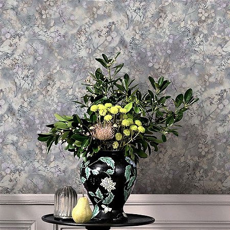 Papel de Parede Reno - Folhas e Flores - 10415-31 - Vinílico