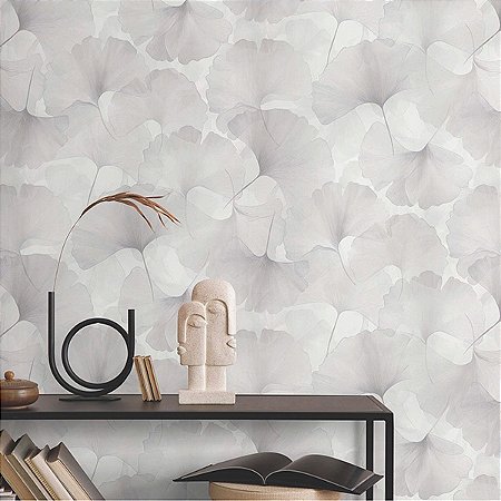 Papel de Parede Bavária - Flores e Folhas - 10470-31 - Vinílico