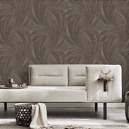 Papel de Parede Bavária - Flores e Folhas - 10476-47 - Vinílico