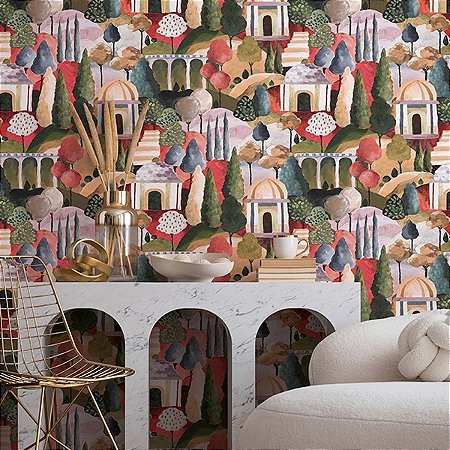 Papel de Parede Leyla - Pintura - 81662 - Vinílico