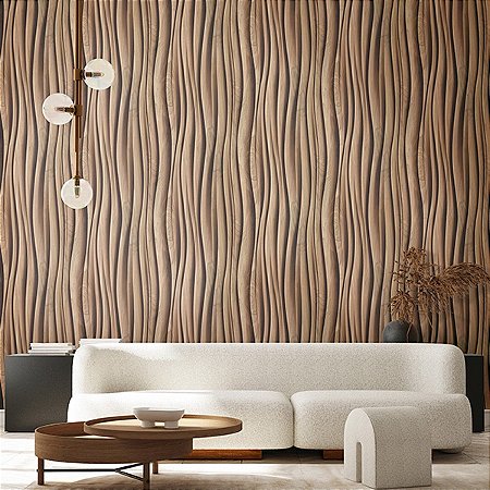 Papel de Parede Leyla - Madeira - 81667 - Vinílico