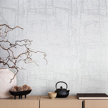 Papel de Parede Leyla - Abstrato - 82451 - Vinílico