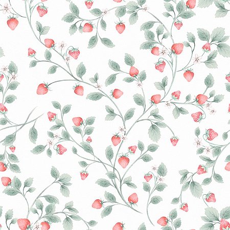 Papel de Parede Era uma vez - Folhas e Flores - 89754 - Vinílico