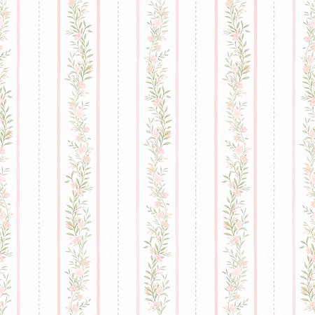 Papel de Parede Era uma vez - Listrado - 89884 - Vinílico