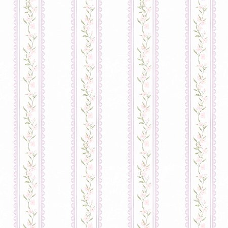 Papel de Parede Era uma vez - Listrado - 89938 - Vinílico