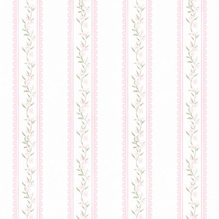 Papel de Parede Era uma vez - Listrado - 89945 - Vinílico