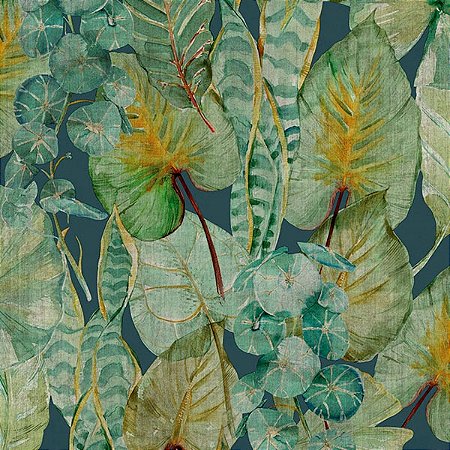 Papel de Parede Flora - Folhas e Flores - 84438 - Vinílico