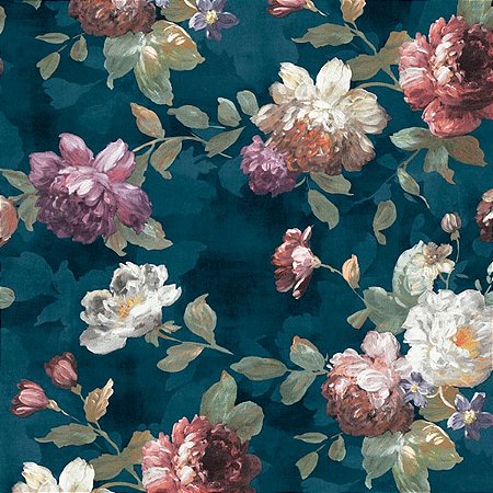 Papel de Parede Flora - Folhas e Flores - 84537 - Vinílico