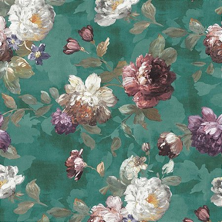 Papel de Parede Flora - Folhas e Flores - 84551 - Vinílico