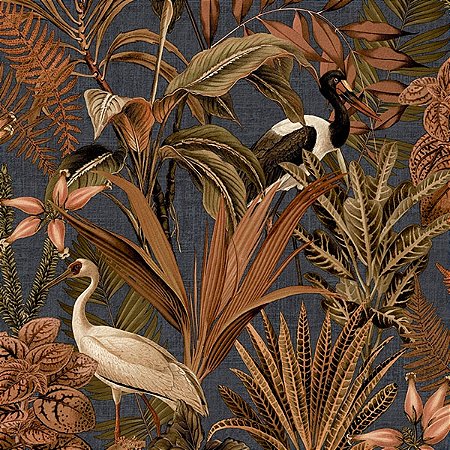 Papel de Parede Flora - Folhas e Flores - 84704 - Vinílico