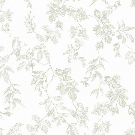 Papel de Parede Provence - Folhas e Flores - 85503 - Vinílico
