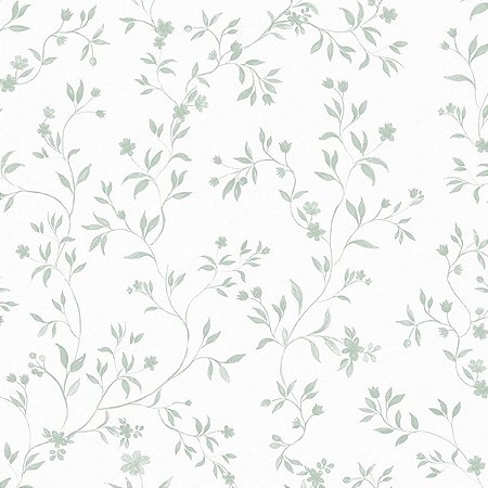 Papel de Parede Provence - Folhas e Flores - 85541 - Vinílico