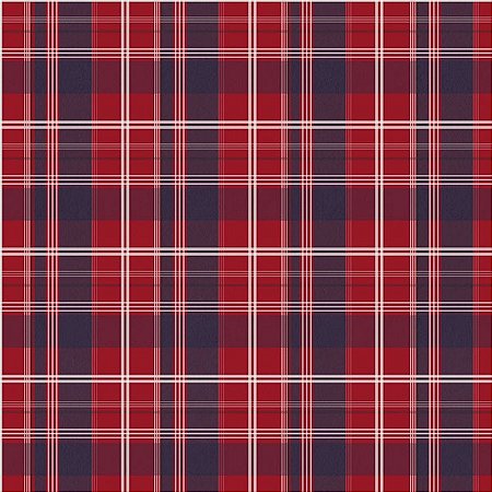 Papel de Parede Tartan - Xadrez - 88733 - Vinílico