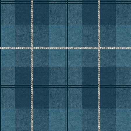 Papel de Parede Tartan - Xadrez - 88764 - Vinílico