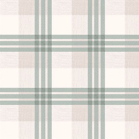 Papel de Parede Tartan - Xadrez - 88924 - Vinílico