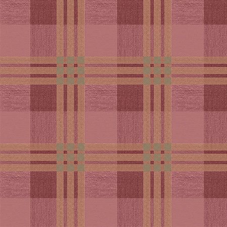 Papel de Parede Tartan - Xadrez - 88931 - Vinílico