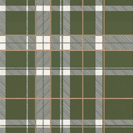 Papel de Parede Tartan - Xadrez - 89150 - Vinílico