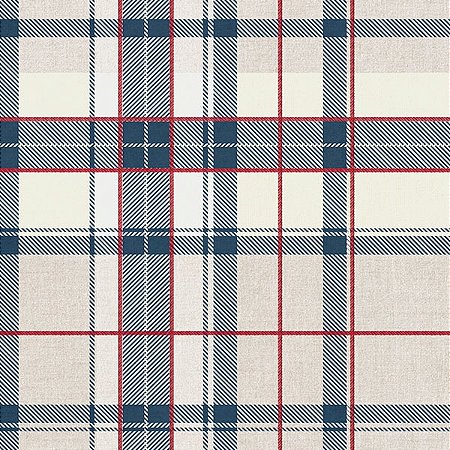 Papel de Parede Tartan - Xadrez - 89181 - Vinílico