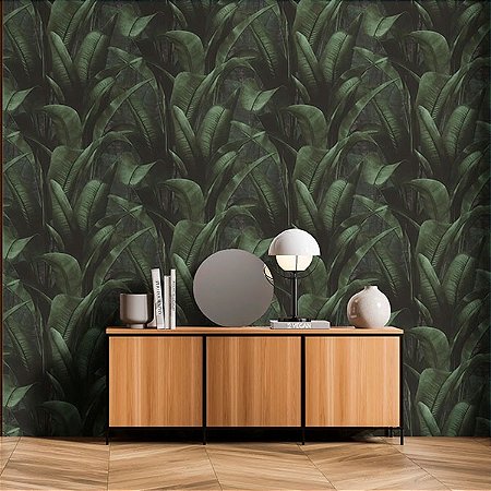 Papel de Parede Allegretto - Folhas e Flores - 416237 - Vinílico
