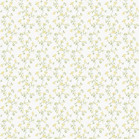 Papel de Parede Miniatures 3 - Folhas e Flores - G68702 - Vinílico