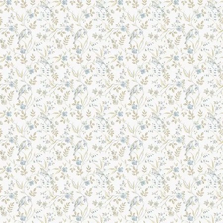 Papel de Parede Miniatures 3 - Folhas e Flores - G68713 - Vinílico