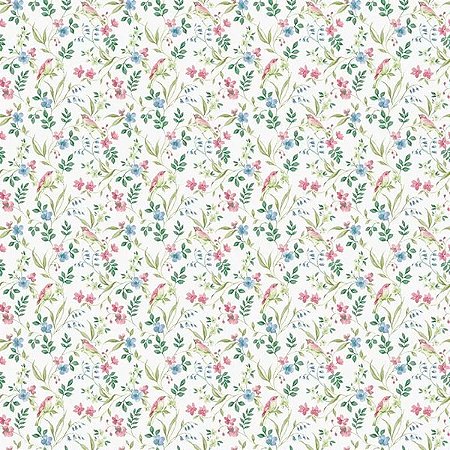 Papel de Parede Miniatures 3 - Folhas e Flores - G68714 - Vinílico