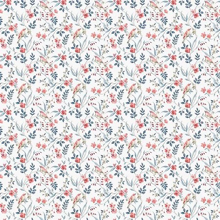 Papel de Parede Miniatures 3 - Folhas e Flores - G68715 - Vinílico