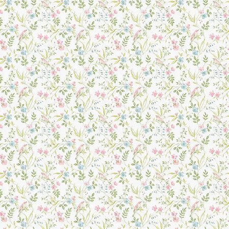Papel de Parede Miniatures 3 - Folhas e Flores - G68716 - Vinílico