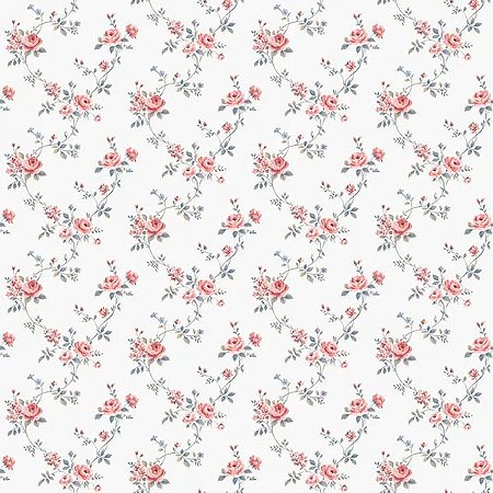 Papel de Parede Miniatures 3 - Folhas e Flores - G68731 - Vinílico