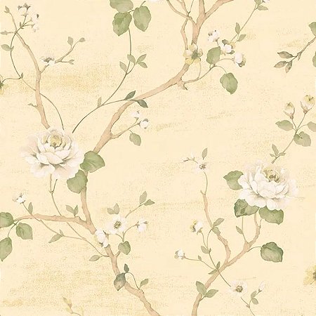 Papel de Parede Palazzo 2 - Folhas e Flores - G67602 - Vinílico