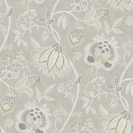 Papel de Parede Goya Collection - Folhas e Flores - 3852-5 - Vinílico